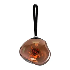 Melt portabel golv-/taklampa koppar/svart