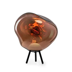 Melt portabel golv-/taklampa koppar/svart