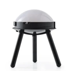 Melt portabel golv-/taklampa opal/svart