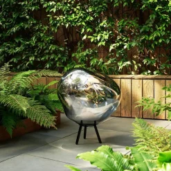 Melt portabel golv-/taklampa silver/svart