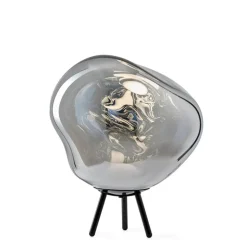 Melt portabel golv-/taklampa silver/svart
