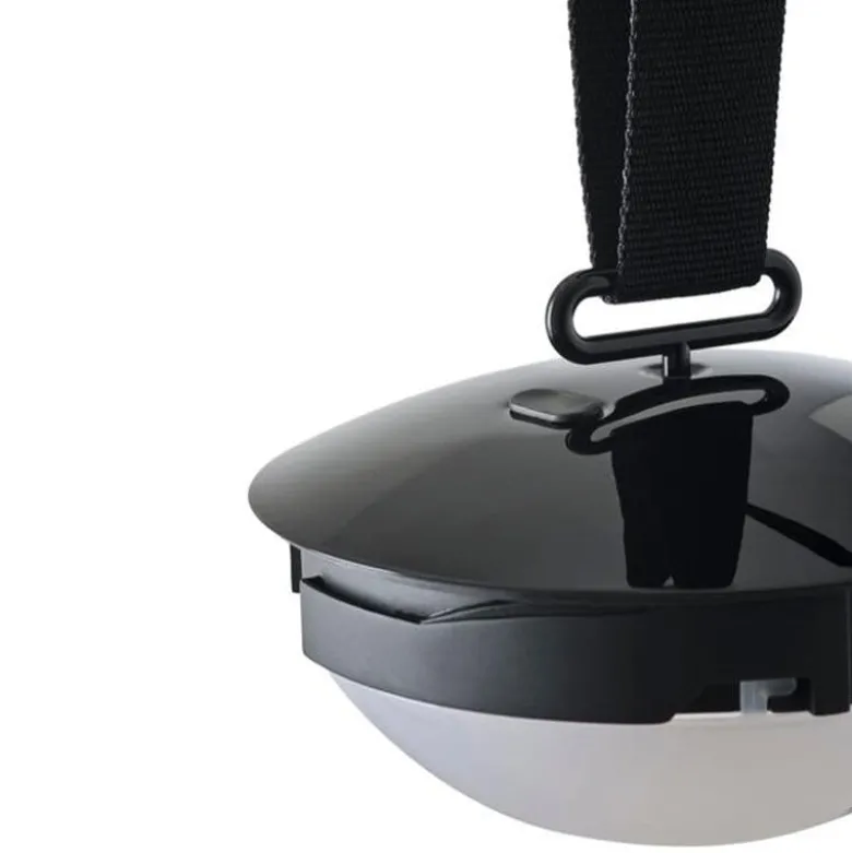 Melt portabel golv-/taklampa smoke/svart