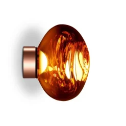 Melt Surface mini plafond/vägglampa koppar