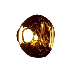 Melt Surface mini plafond/vägglampa guld
