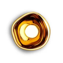 Melt Surface plafond/vägglampa guld