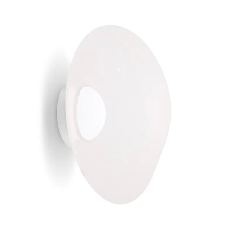 Melt Surface plafond/vägglampa opal/silver