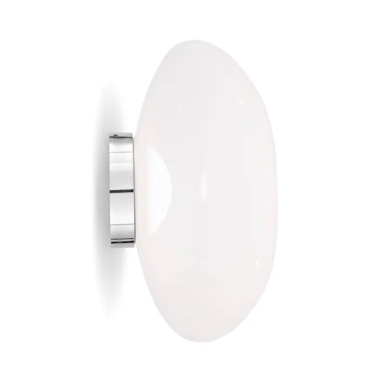 Melt Surface plafond/vägglampa opal/silver
