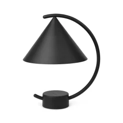 Meridian bordslampa svart