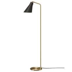 Miller golvlampa svart/mässing