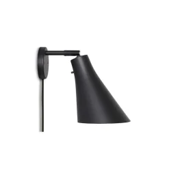 Miller vägglampa svart