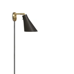 Miller vägglampa svart/mässing