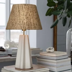 Millie H36 bordslampfot sand