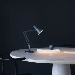 90 Mini Mini bordslampa Steel Blue & Grey
