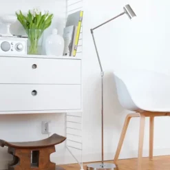 Minipoint golvlampa vit