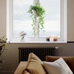 Mira mushroom bordslampa vit/svart