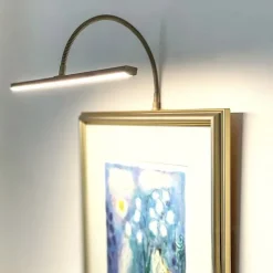 Miro tavelbelysning dimbar antik