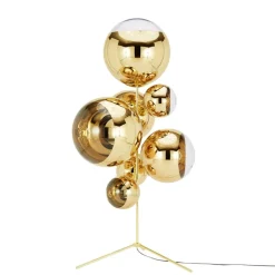 Mirror Ball Chandelier golvlampa guld
