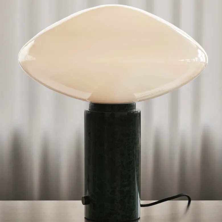 Mist AP17 bordslampa guatemala verde/opalglas