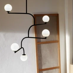 Mobil 100 Taklampa svart/opal