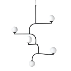 Mobil 100 Taklampa svart/opal