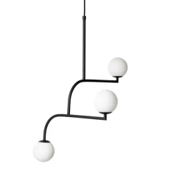 Mobil 70 Taklampa svart/opal