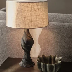Moltan lampfot svart