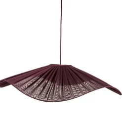 Monstera Ø78 lampskärm nivi plommon