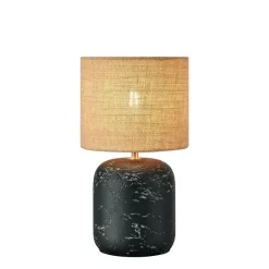Montagna 32cm bordslampa svart/natur