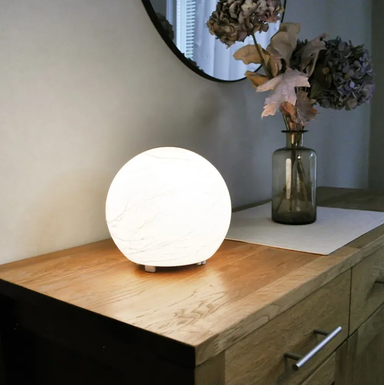 Moon 25 cm bordslampa vit