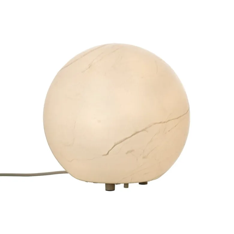 Moon 25 cm bordslampa vit