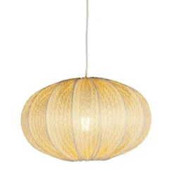 Moon Ø45 lampskärm rotan offwhite