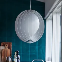 Moon 34 Taklampa Vit