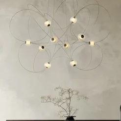 Munari 10 taklampa ej monterad guld