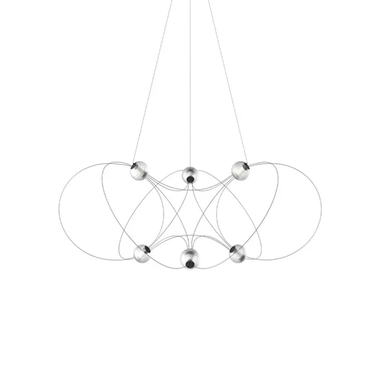 Munari 6 taklampa ej monterad svart