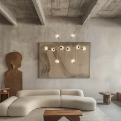 Munari 10 taklampa ej monterad svart