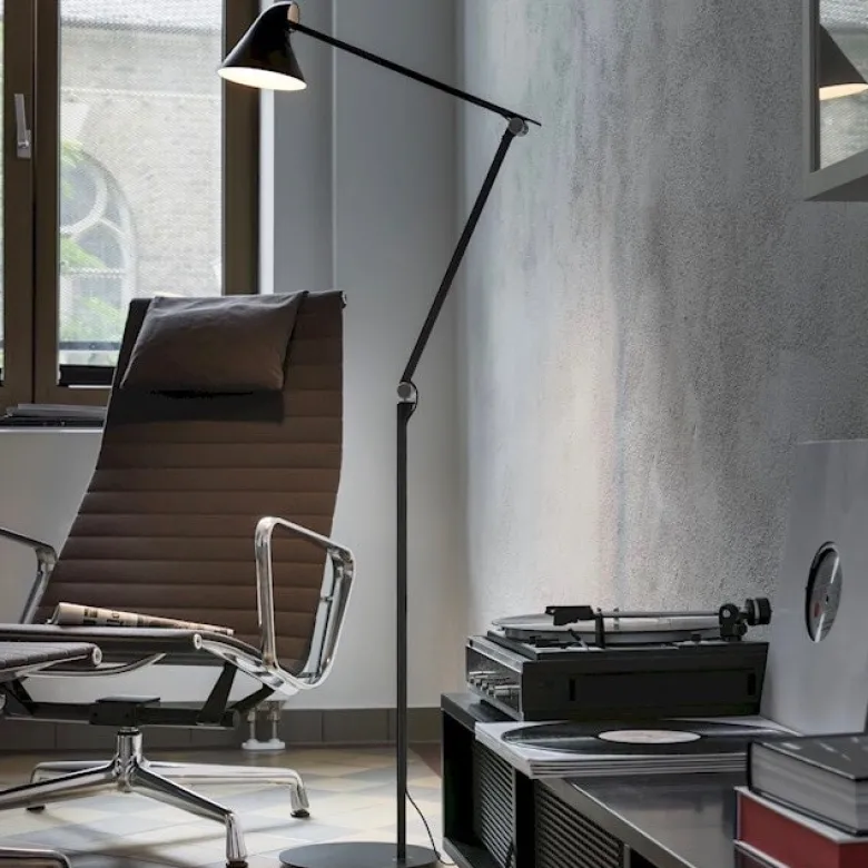 NJP golvlampa light grey