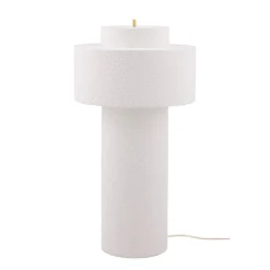 Noah 45 Golvlampa Vit bouclé