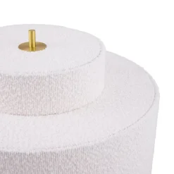 Noah 45 Golvlampa Vit bouclé