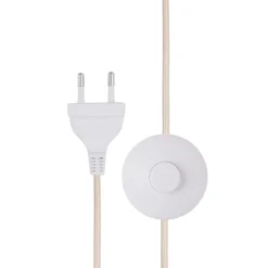 Noah 45 Golvlampa Vit bouclé