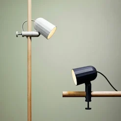 Noc klämlampa dark grey