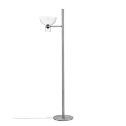 Nocturne 1 bowl golvlampa silver