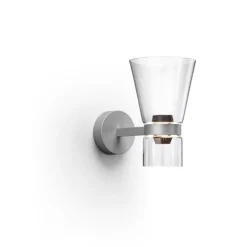Nocturne cone vägglampa silver