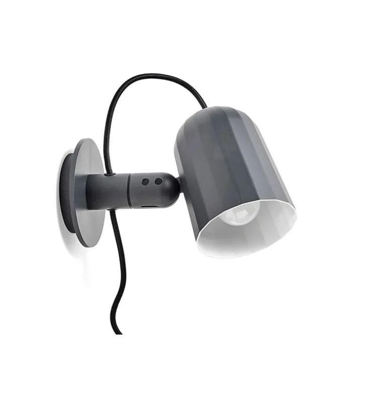 Noc vägglampa dark grey