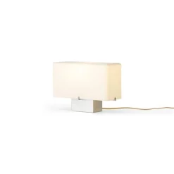 Nonna H24 bordslampa borstad aluminium/sand