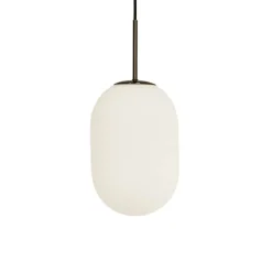 Noor M Taklampa Kromsvart/vit