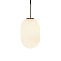 Noor M Taklampa Kromsvart/vit