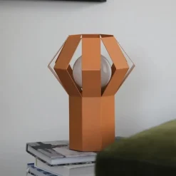 Octa bordslampa orange
