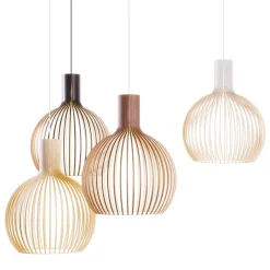 Octo 4240 Taklampa valnöt