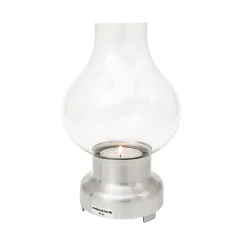 Ofir ljuslykta borstad aluminium