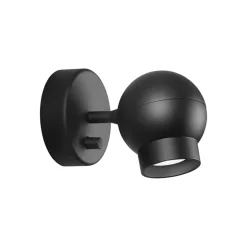 Ogle mini vägglampa svart